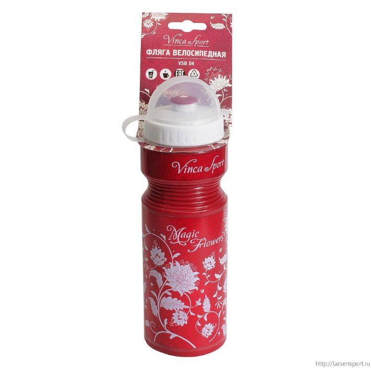 Велобутылка детская Vinca Sport VSB 04 "Magic Flowers" 750мл