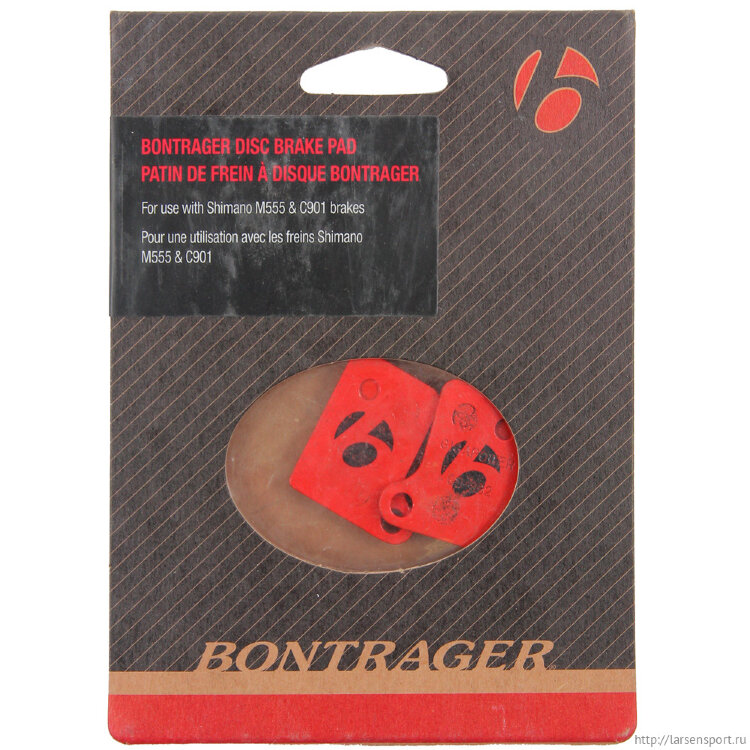 Колодки тормозные Bontrager Economy Disc SHIMANO M555/C901 TCG*429678
