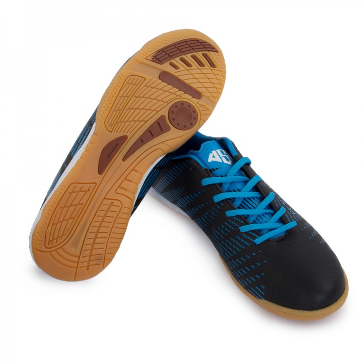 полуботинки кроссовые Volcano indoor standard 203A10 black / blue