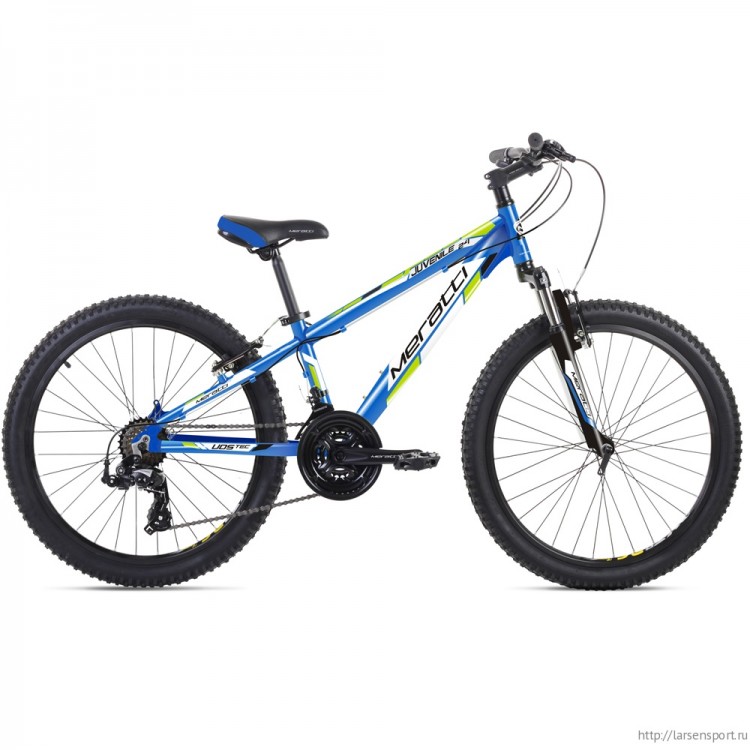 Велосипед Meratti Juvenile24 Blue 21ск, (18,24") синий