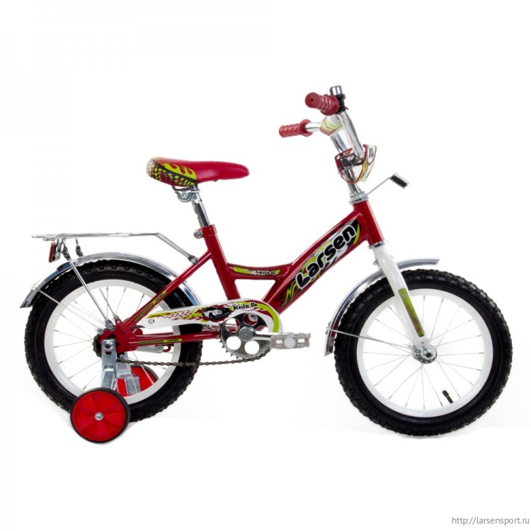 Велосипед Larsen kids 14" (16,14") Розовый