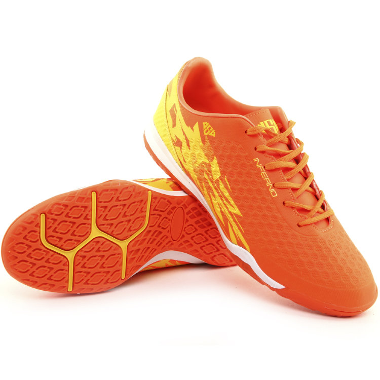 полуботинки кроссовые Inferno Indoor Soft 204A19 orange/yellow