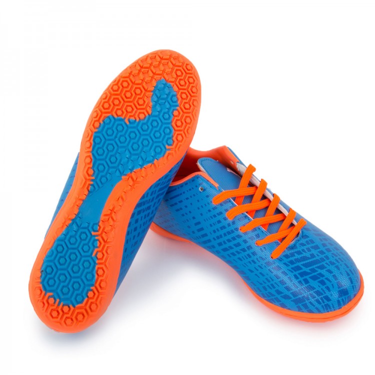 полуботинки кроссовые дет. Furia indoor blue / red