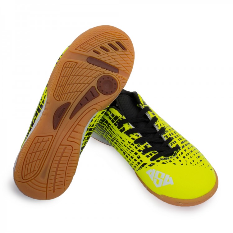 полуботинки кроссовые дет. Furia indoor standard lime/black