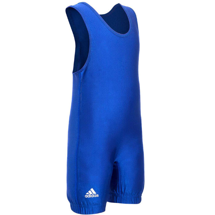 Трико борцовское Wrestling Solid Singlet синее aS101s