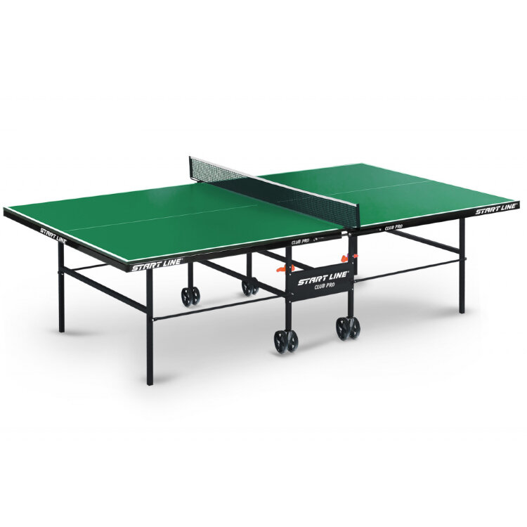 Стол теннисный START LINE Club PRO green с сеткой (60640-2)