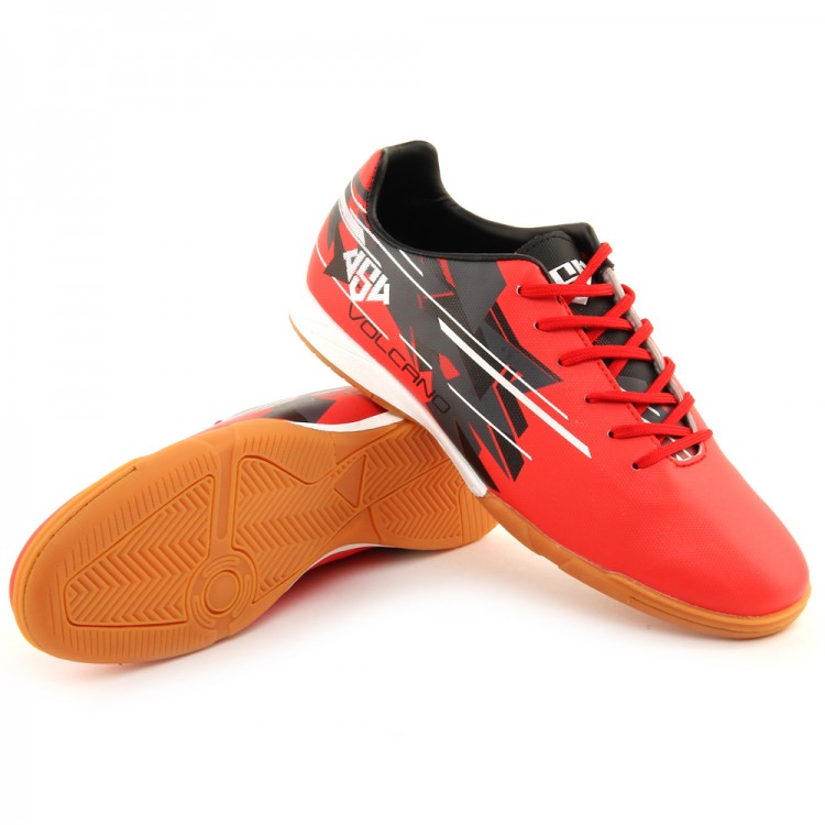 полуботинки кроссовые Volcano indoor standard 203А18 red/black