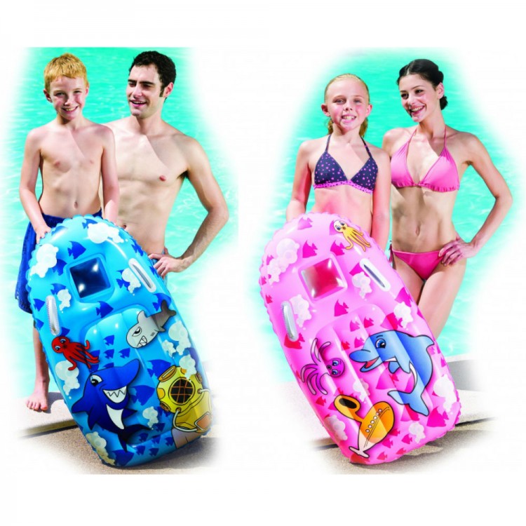 Доска надувная Bestway (3-8) 42008 с ручками разноцветный 99х51см
