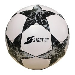 Мяч футбольный для отдыха Start Up E5121 бел/чёрн р5