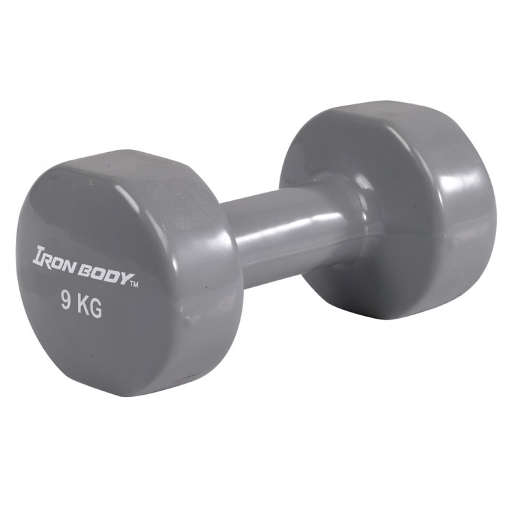 Гантель виниловая Iron Body 4779DP 9kg