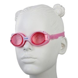 Очки плавательные детские Larsen DS-GG209-soft pink/pink (02) TPR&PP