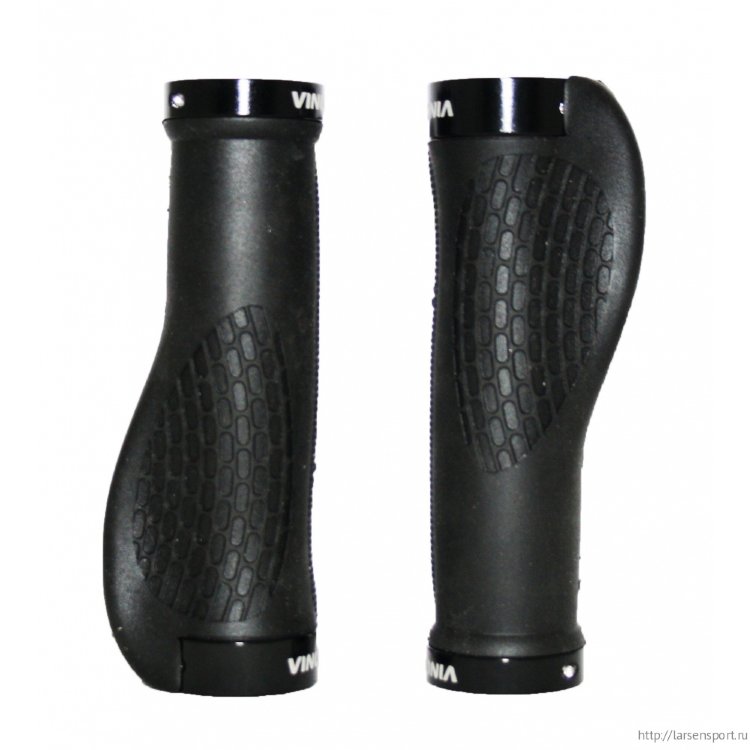 Грипсы Vinca Sport H-G 127 черный 129мм