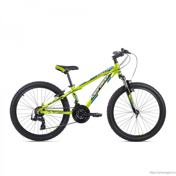Велосипед Meratti Juvenile24 Lime 21ск, 24 салатовый