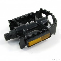 Комплект алюм. педалей Vinca Sport VP 04А черный платформа 95*65мм
