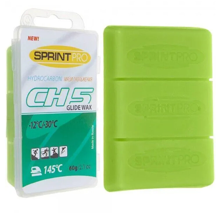 Парафин SPRINT PRO, CH5 Green, (-12 -30°C), 60г