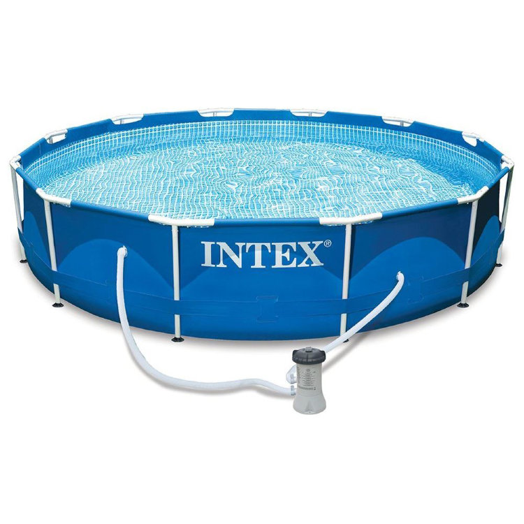 Бассейн каркасный Intex 28212 (366х76см)+насос-фильтр (6+)