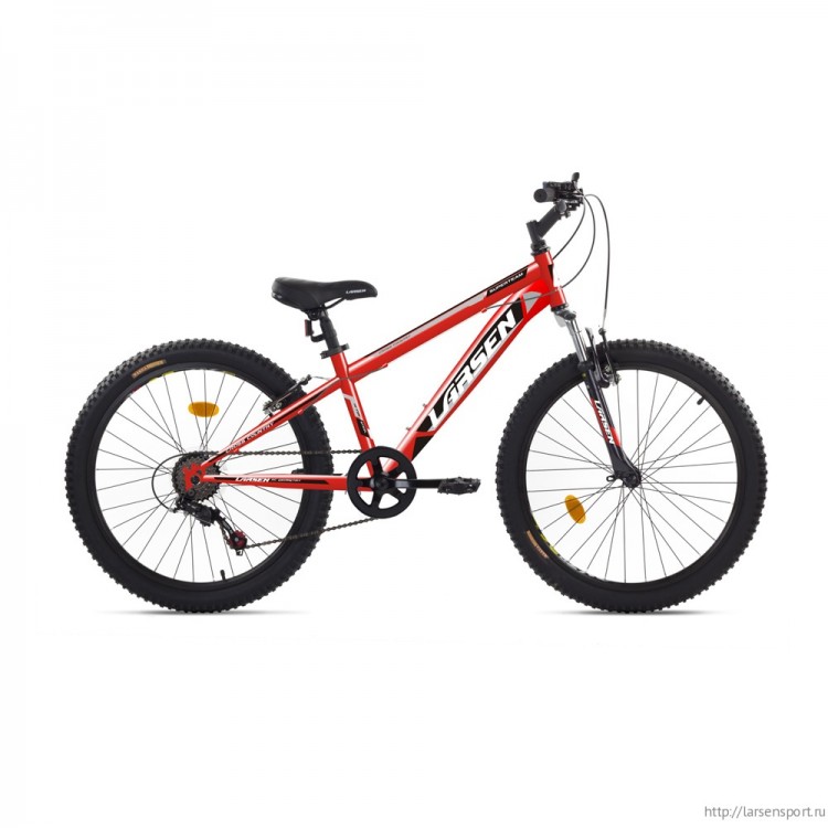 Велосипед Larsen Super Team 24" (17,24") 6ск, Красный