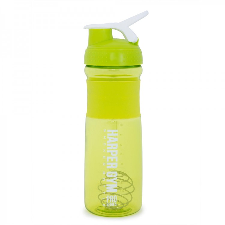 Шейкер Harper Gym Shaker Bottle S19 с венчиком 700мл лайм