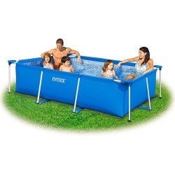 Бассейн каркасный прямоугольный Intex 28271 (260х160х65см) (6+)