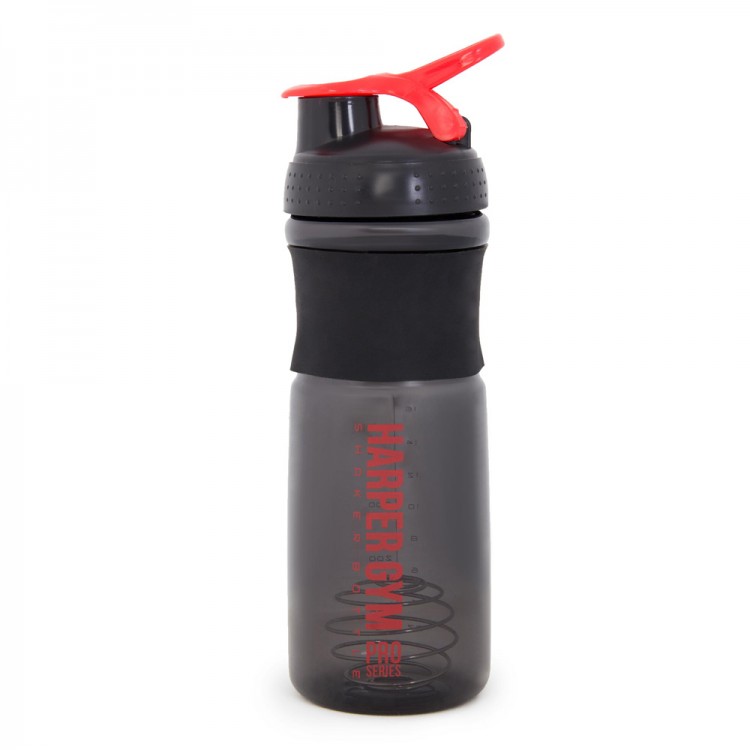 Шейкер Harper Gym Shaker Bottle S19 с венчиком 700мл черный