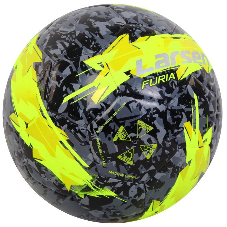 Мяч футбольный Larsen Furia Lime