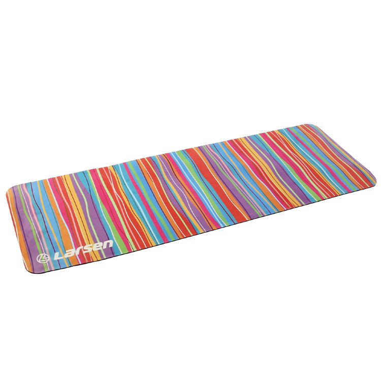 Коврик для фитнеса и йоги  Larsen microfiber р180х60х0,3см Style 2