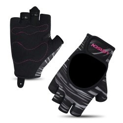 Перчатки для фитнеса Larsen 16-8345 black/grey