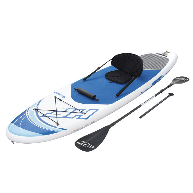 Доска для SUP - доска + каяк Bestway 65303 р305х84х15см (весло, насос, сумка, сиденье) до 130кг