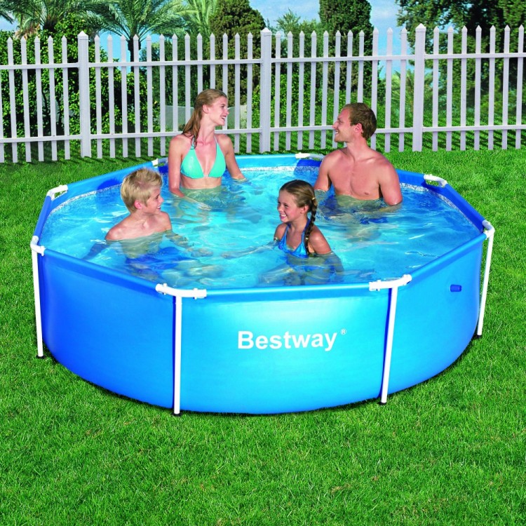 Бассейн круглый на стойках Bestway 56431 р244х61см, 1724л