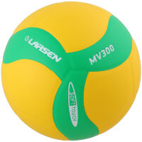 Мяч волейбольный Larsen MV300 желтый/зеленый
