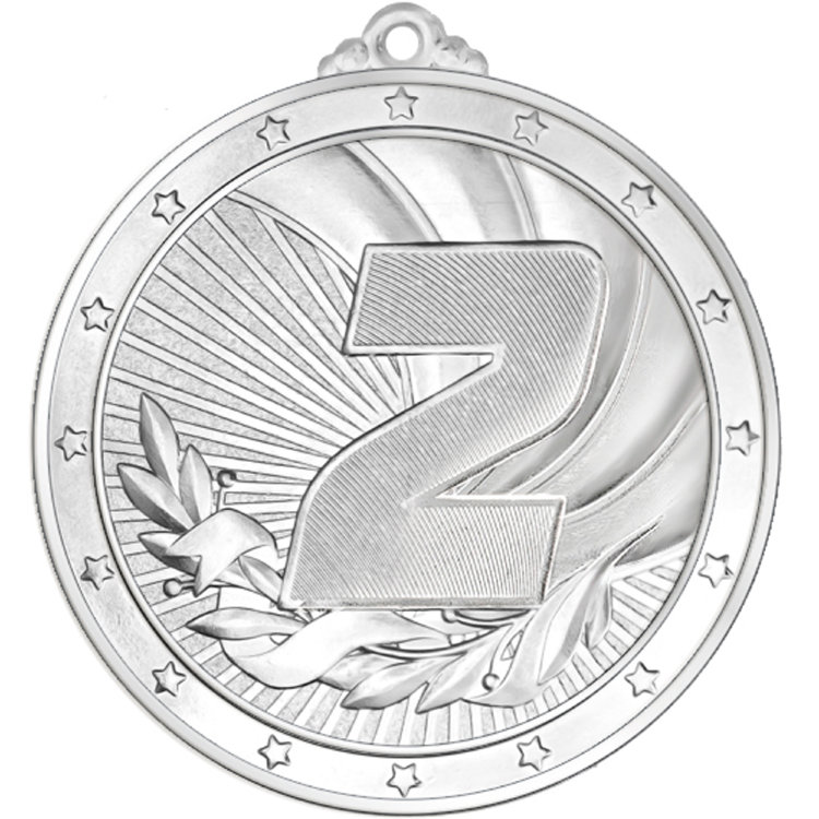 Медаль MZ 31-70/ S 2 место (D-70мм, s-2,5мм)
