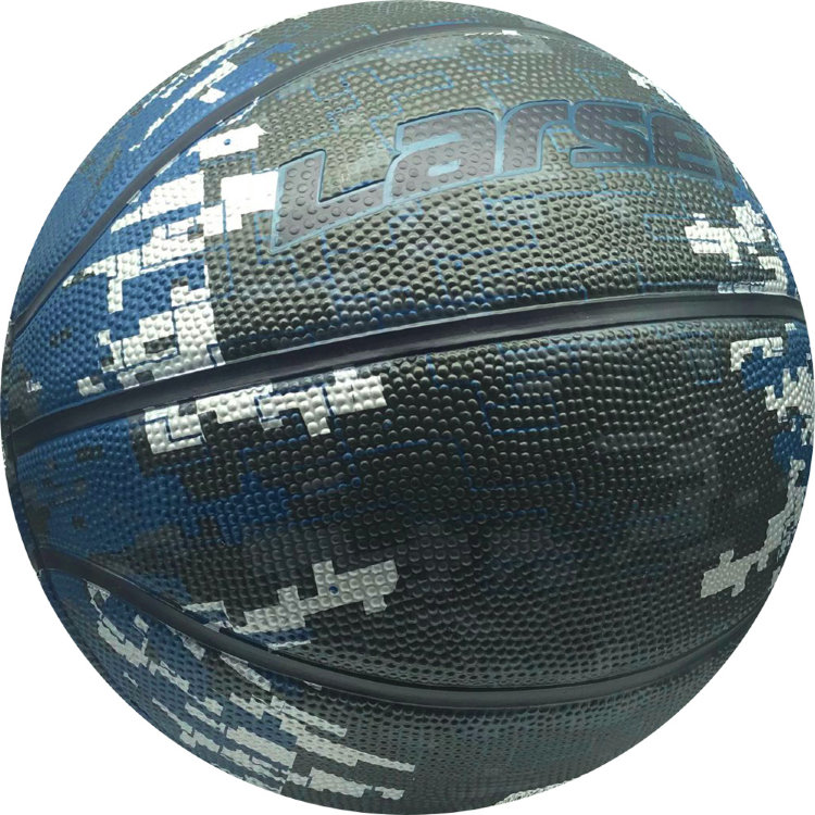 Мяч баскетбольный Larsen Camo Blue р7