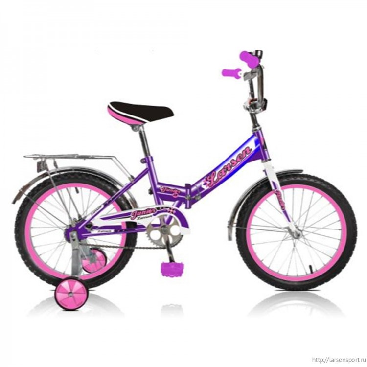 Велосипед Larsen Junior 18" (17,18") Фиолетовый
