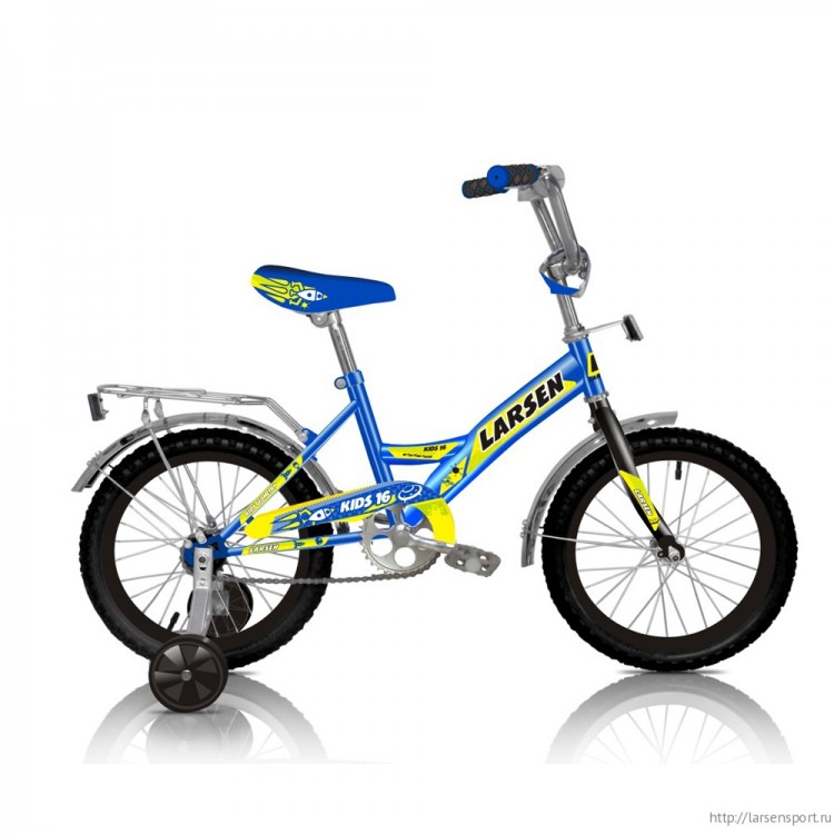 Велосипед Larsen Kids 16" (17,16") Синий
