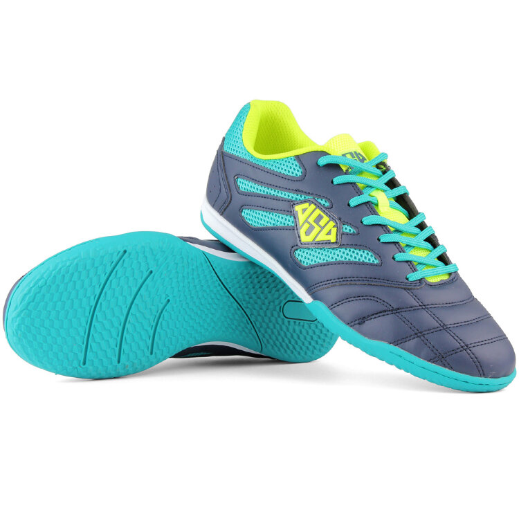 полуботинки кроссовые Furia Indoor 221022 dark blue/turquoise