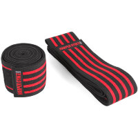 Бинт эластичный на колено Harper Gym Pro Series NT50281 (пара) чер/кр