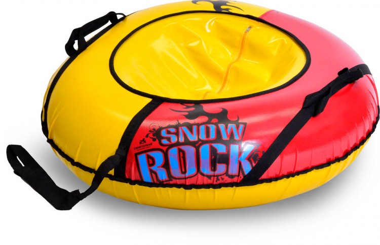 Санки надувные 93см SNOW ROCK тент   ( Омск) до 80 кг