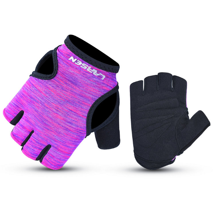 Перчатки для фитнеса Larsen 16-15052 black/pink