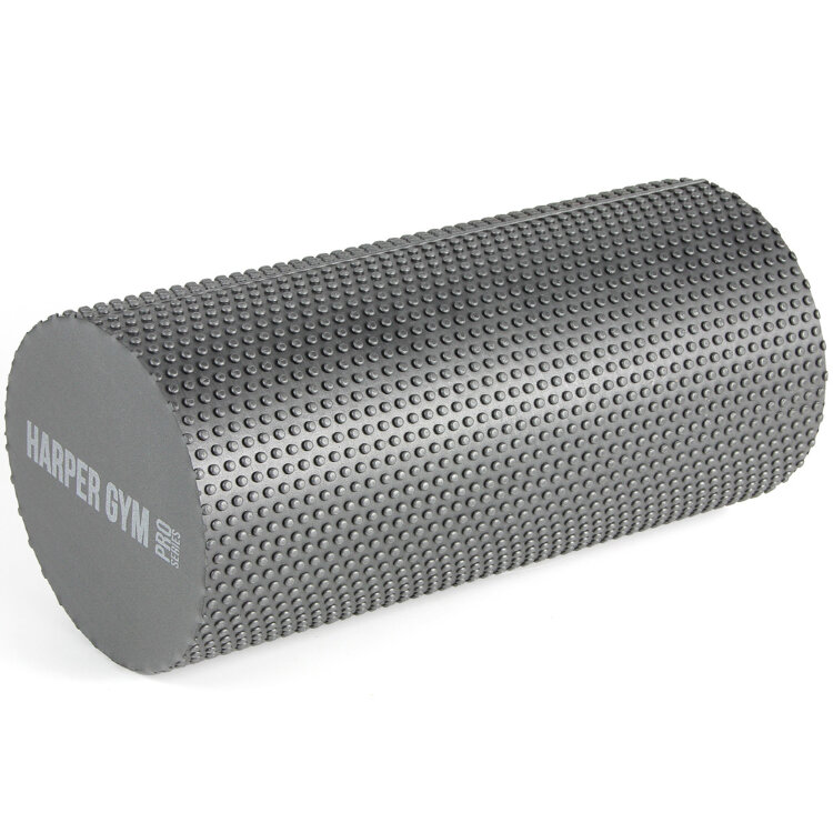 Валик для МФР Harper Gym Pro Series ECE066 Ø15 см х 30 см серый
