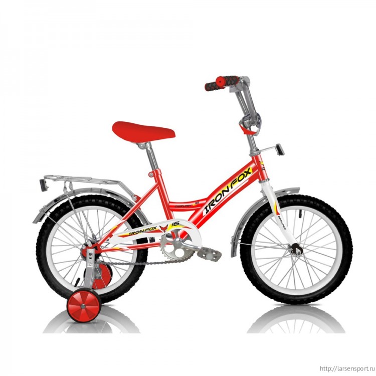 Велосипед Iron Fox Derby 16 Red 1ск, (18,16") красный