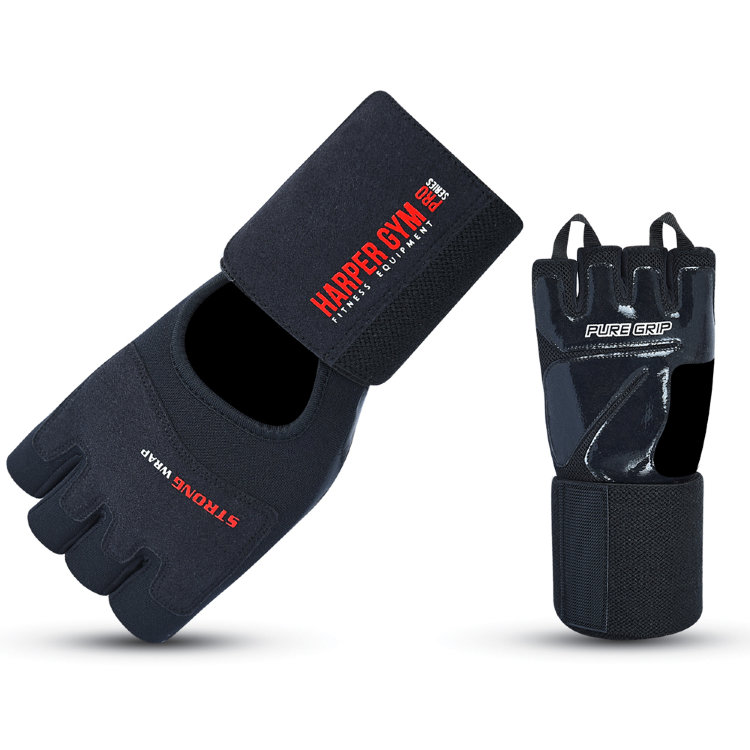 Перчатки для фитнеса Larsen 16-8844 black