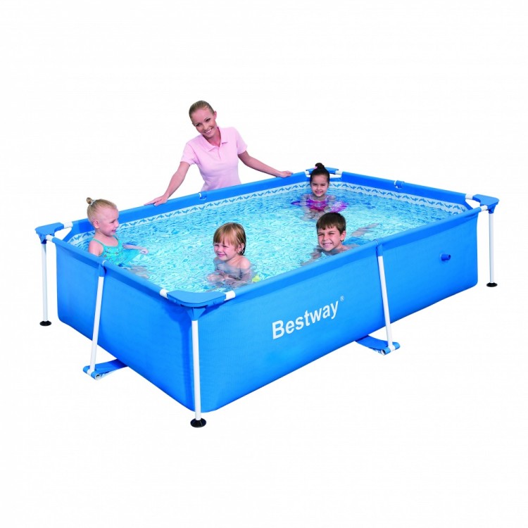 Бассейн прямоугольный на стойках Bestway 56402 р239х150х58см, 1800л
