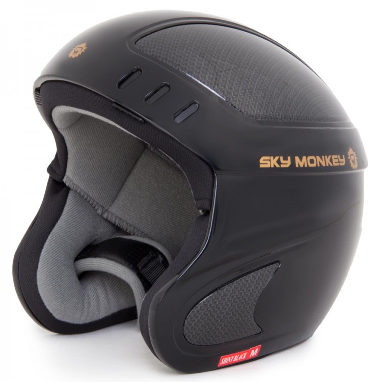 Шлем горнолыжный Sky Monkey Shiny Black (VS660) рM(57-58)