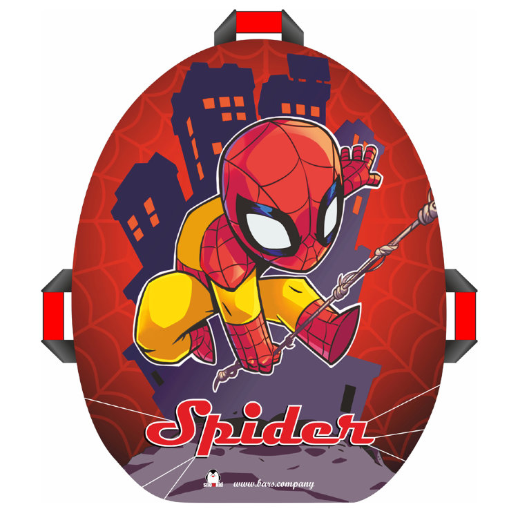 Санки-ледянка мягкая "Snowkid" 50 см Spider