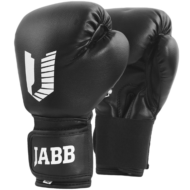 Перчатки бокс.(иск.кожа) Jabb JE-2021A/Basic Jr 21A черный 6ун.