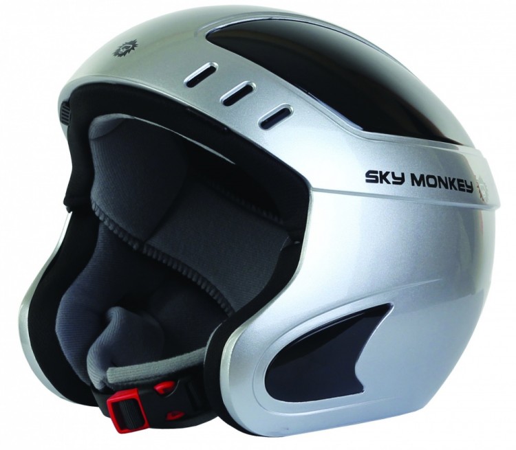 Шлем горнолыжный Sky Monkey SILVER (VS660) рM(57-58) (371)