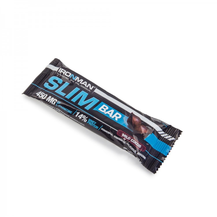 Батончик Ironman Energy Bar с гуараной sm1646 50гр кокос (674)