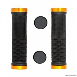Грипсы Vinca Sport H-G119 черный/золотой 129мм