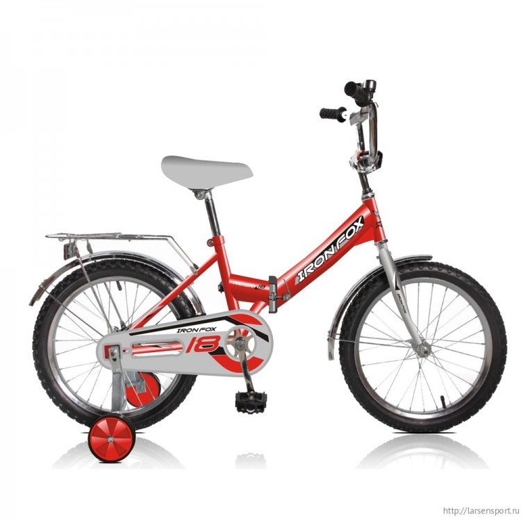 Велосипед Iron Fox Rider 18 Red 1ск, (18,18") красный
