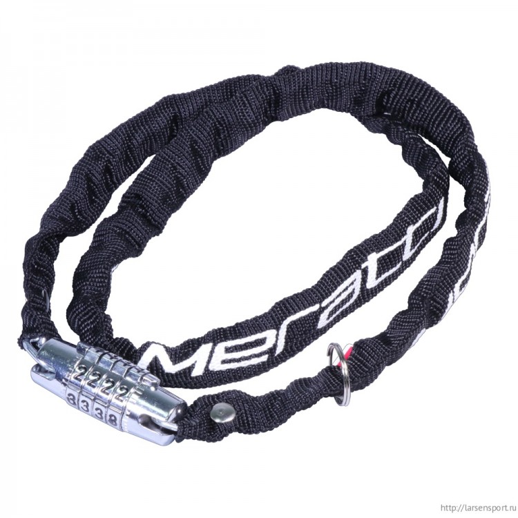 Велозамок кодовый (D22мм) Meratti 85501 Black 80см